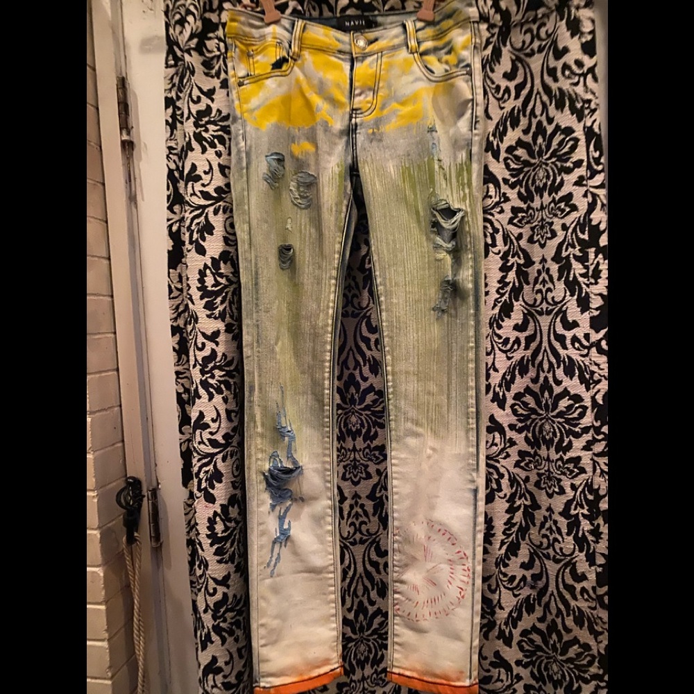 Teenagers jeans